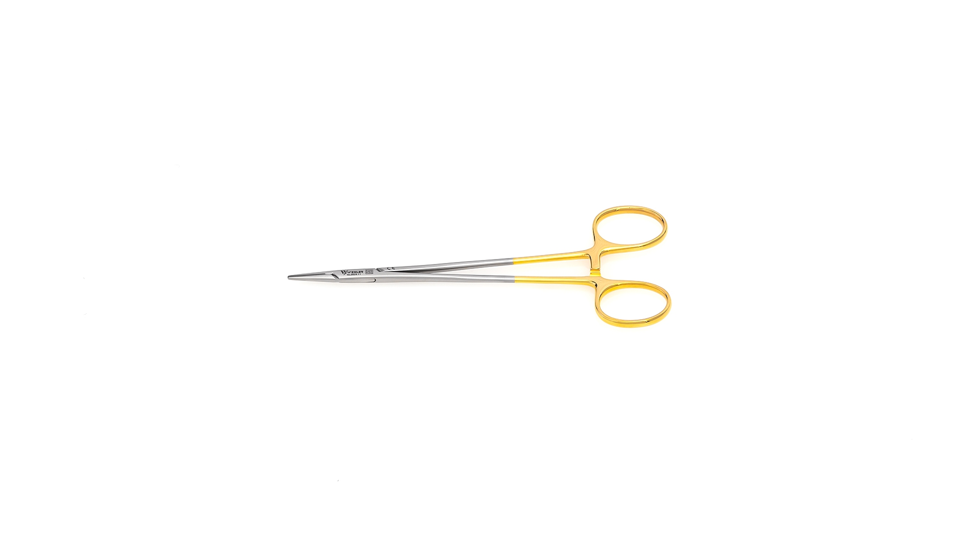 Ultra-Micro Needle Holder - Straight 1mm TC coated jaws
